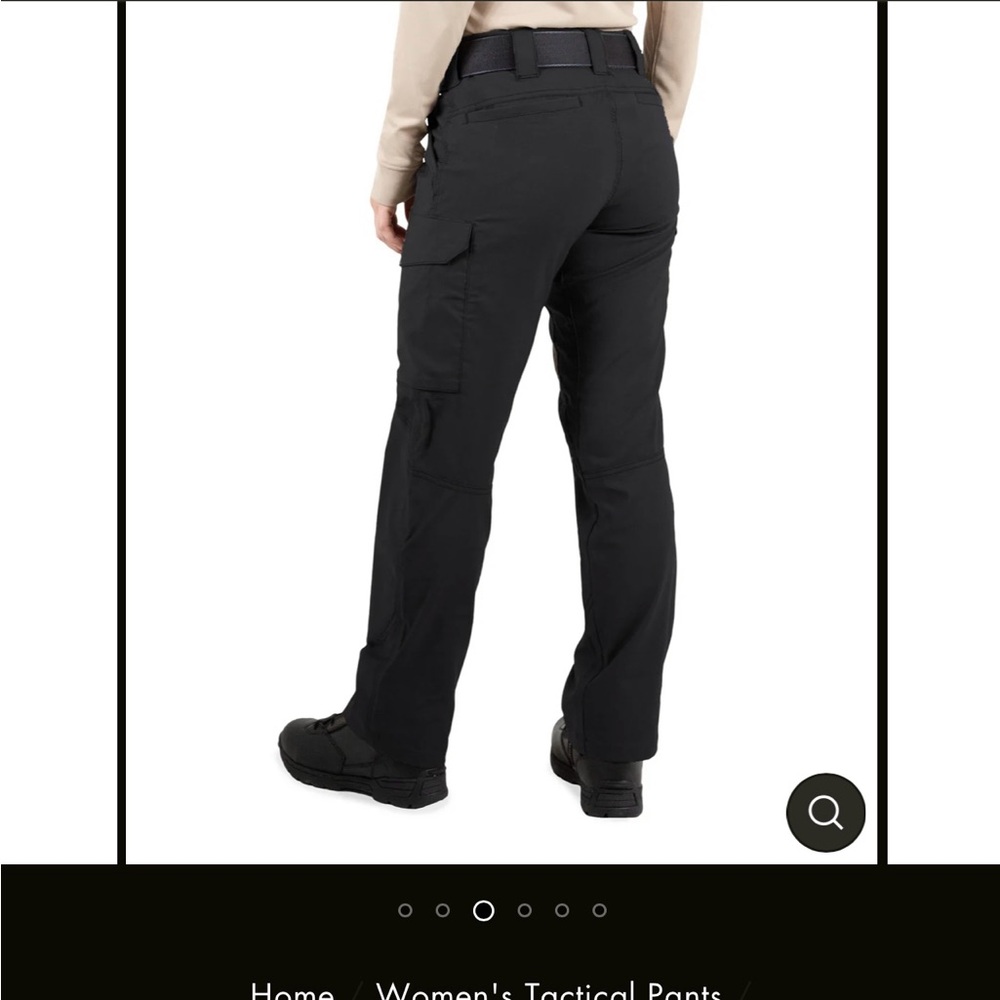 Women's Versatile Black Tactical Trousers